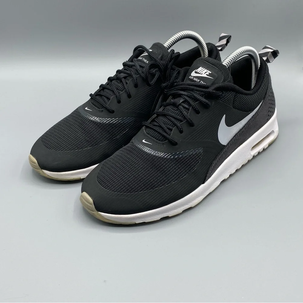 Nike Air Max Thea Sneaker Womens Black White Running Shoe​ - Picture 4 of 4